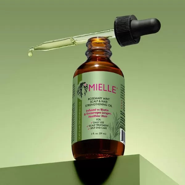 Organics MIELLE - ROSEMARY MINT, SCALP & HAIR OIL 🅱