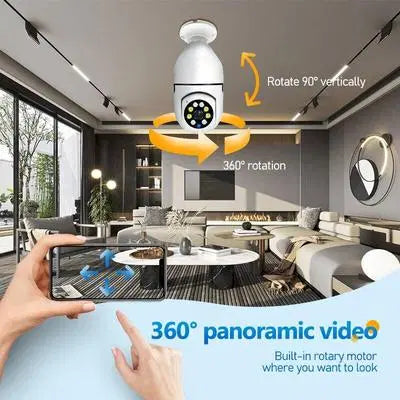 5G Bulb E27 Surveillance Camera 🅱