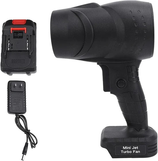 TurboJet Mini Blower – 48V Lithium-Powered Handheld Air Force