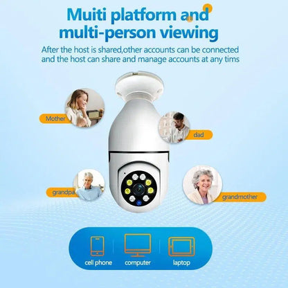 5G Bulb E27 Surveillance Camera 🅱