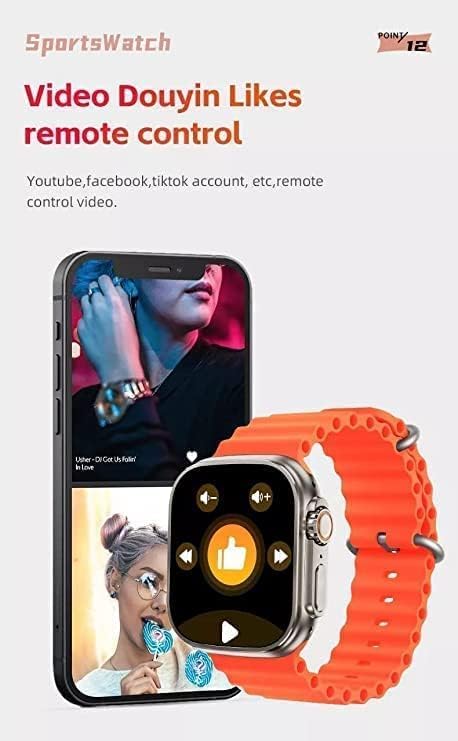 Orange X8 Ultra Smart Watch (ORANGE), Bluetooth, Cellular 🅱