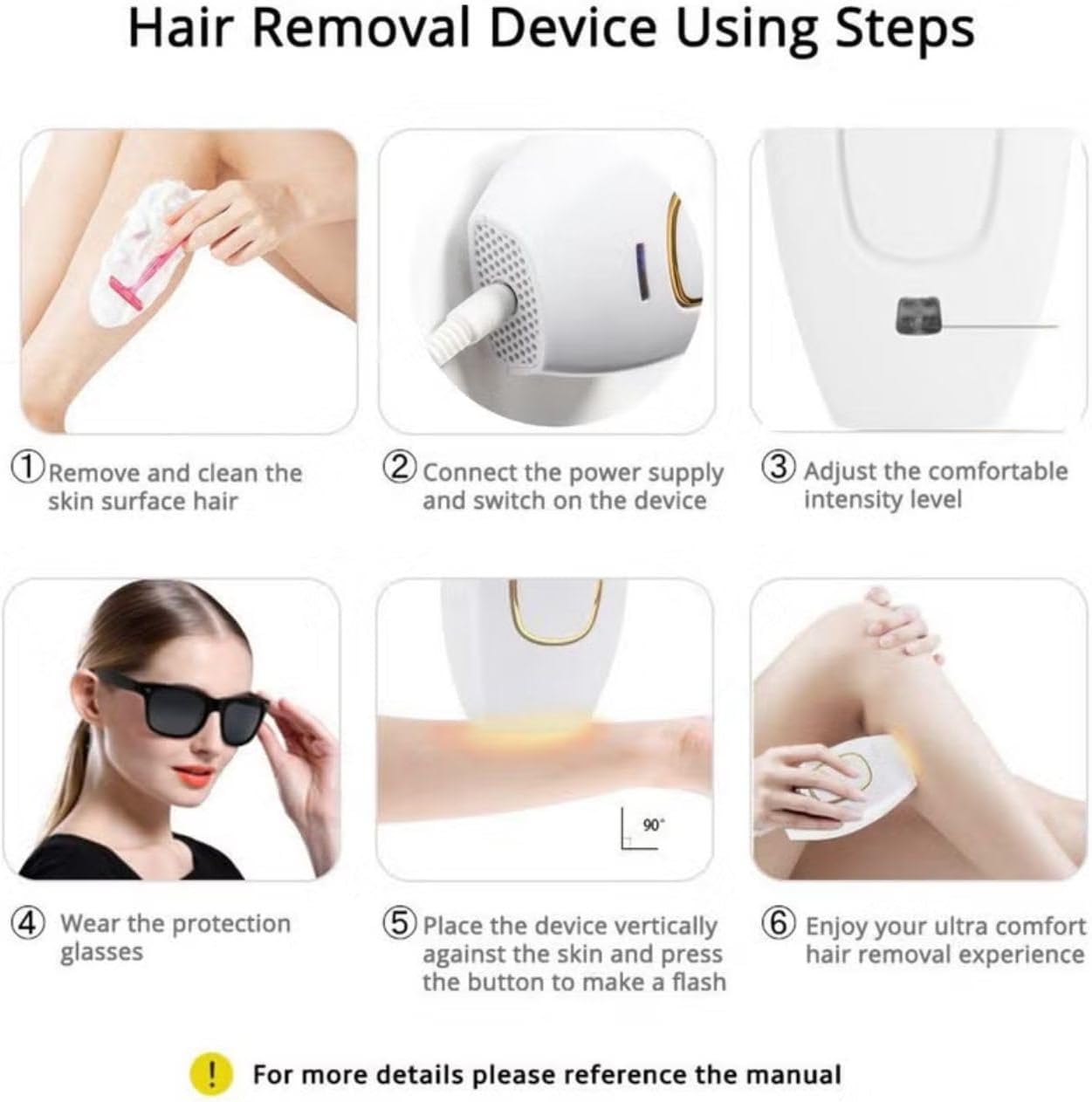 IPL Hair Removal Laser Epilator Women 🅱