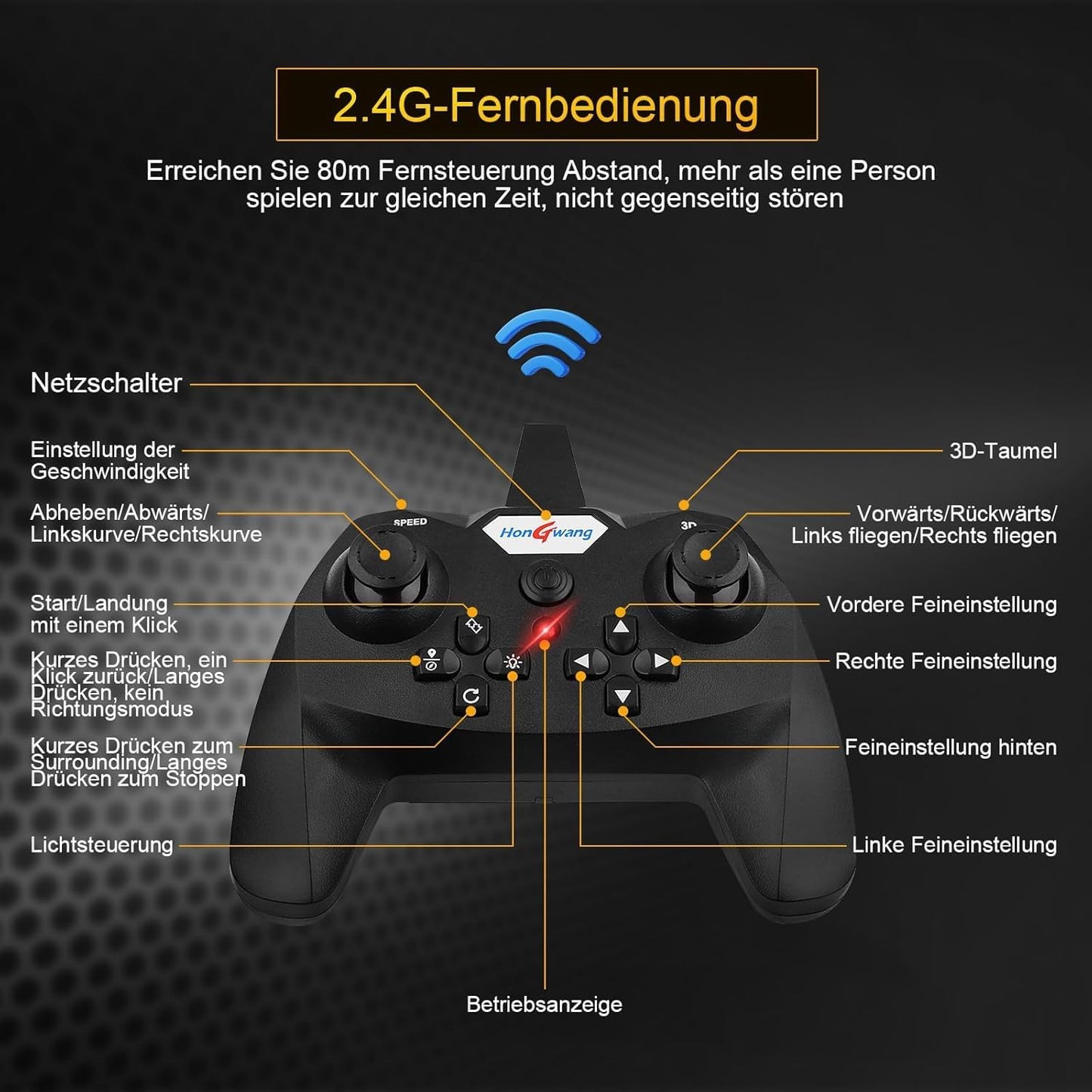 Aeroplane 2.4GHz Remote Controlled Aeroplane L0712 🅱