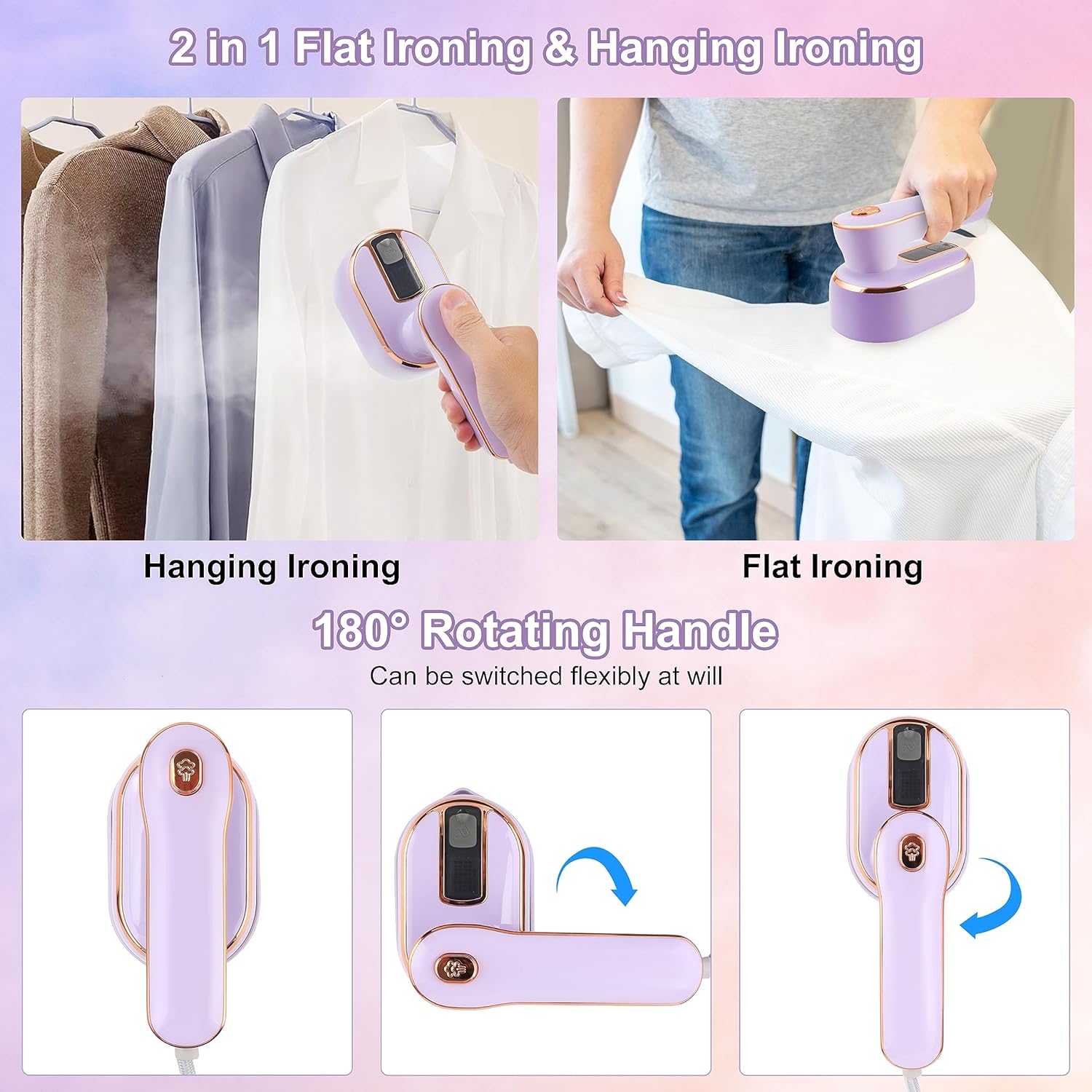 New Model Portable Mini Ironing Machine 🅱