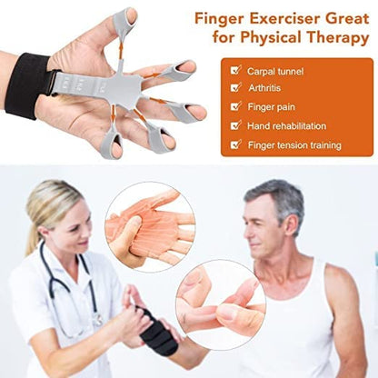 Gripster Finger Exerciser & Hand Strengthener 🅱