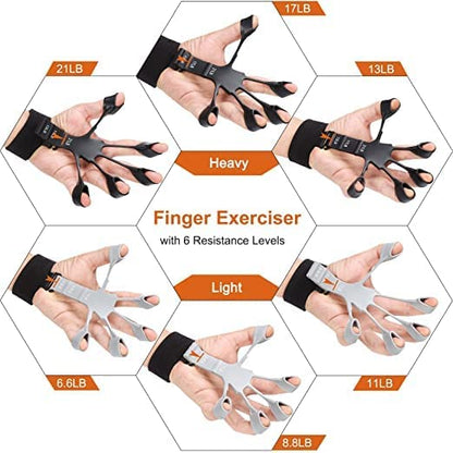 Gripster Finger Exerciser & Hand Strengthener 🅱