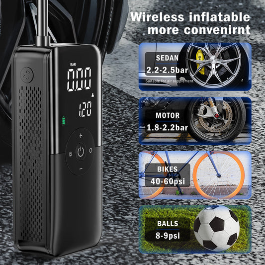 Compact Electric Inflator for On-the-Go Air Pumping 🅱