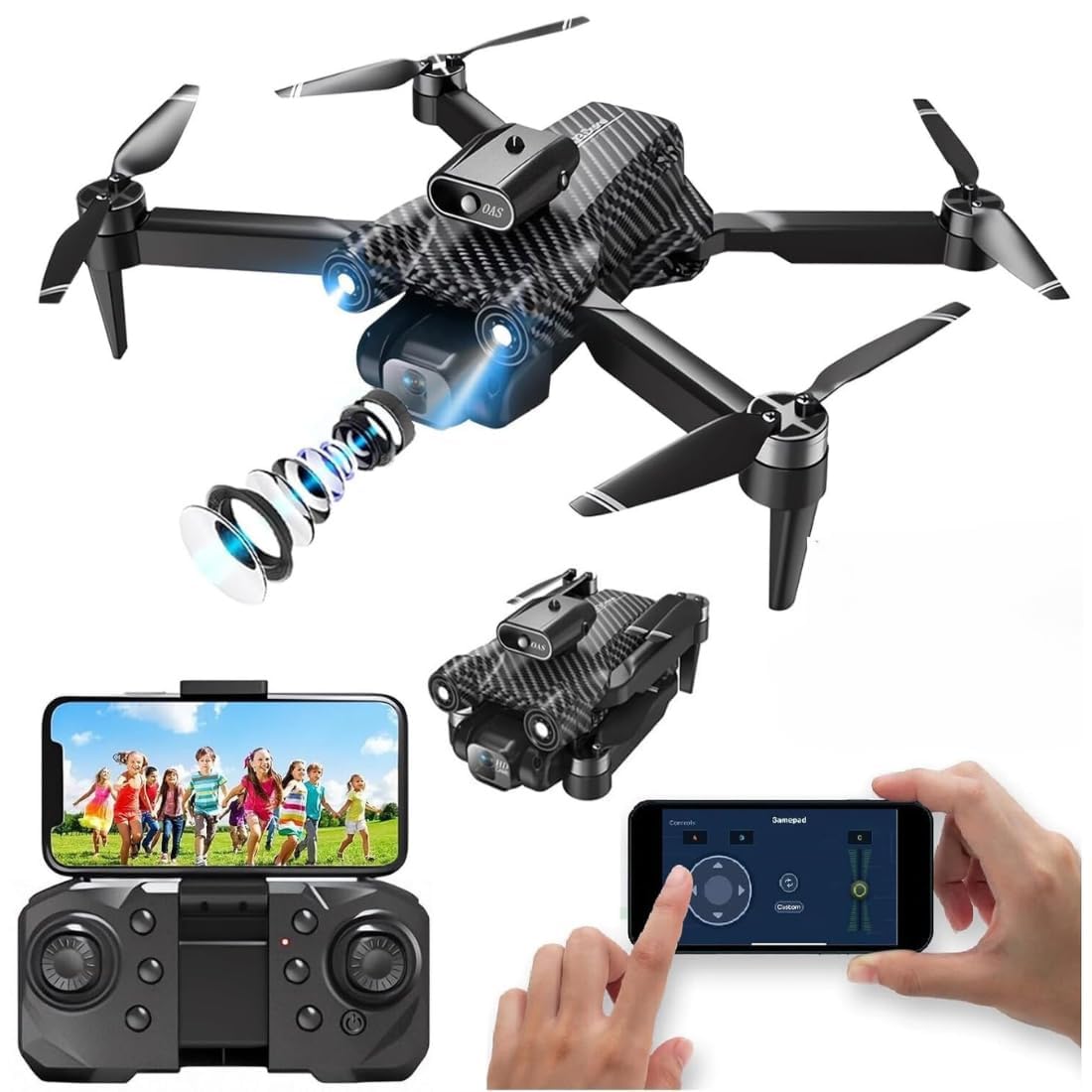 Foldable Drone with 8K HD Camera 2025 New Model 🅱