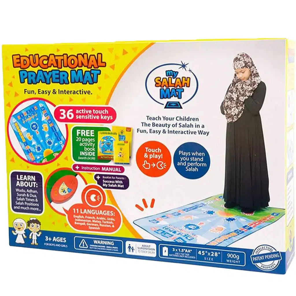 EDUCATIONAL PRAYER MAT Fun, Easy & Interactive 🅱