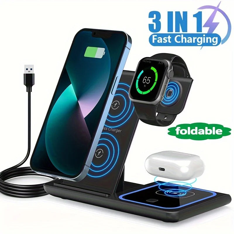 3-in-1 Wireless Charging Station🅱