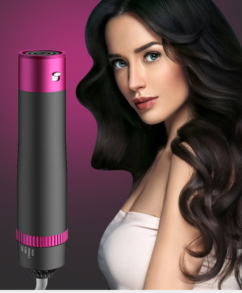 Ionic Technology Hot Air Brush: Dry, Style, and Add Volume (5-in-1) 🅱