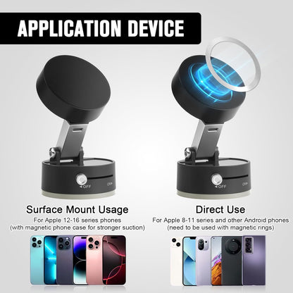 Magnetic Phone Holder for Car, 360° Rotatable Phone Holder