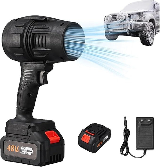 TurboJet Mini Blower – 48V Lithium-Powered Handheld Air Force